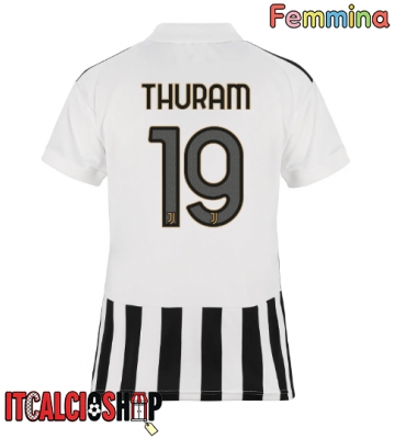 Juventus Khephren Thuram #19 Prima Maglia Femmina 2026-27 Manica Corta Juventus Khephren Thuram #19 Prima Maglia Femmina 2026-27 Manica Corta